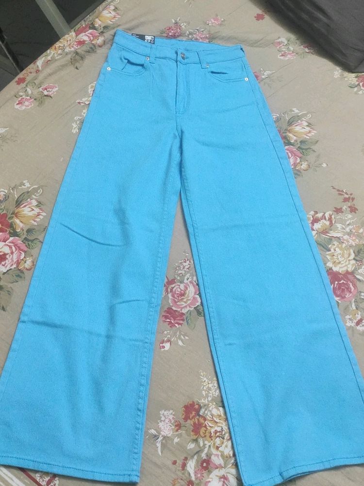 H&amp;m Wide Twill Trousers