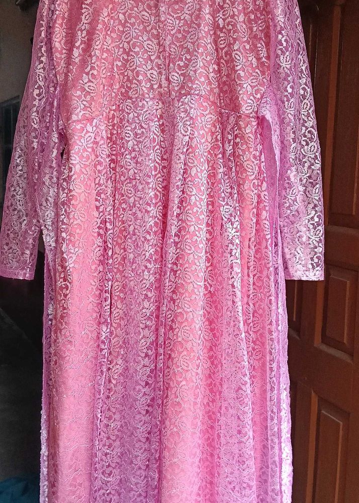 Pink Ethnic Gown