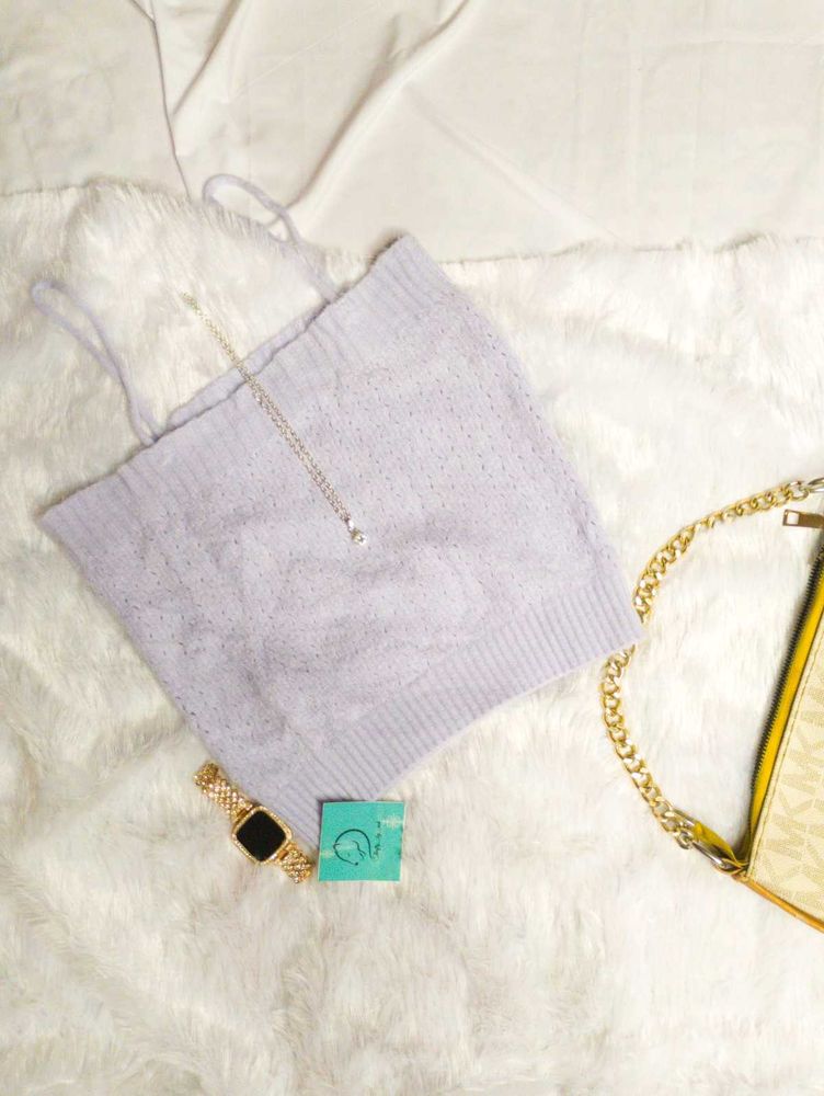 😌⚡Levender crop top⚡