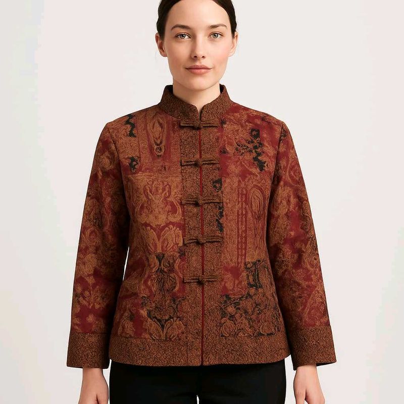 Oriental Print Jacket