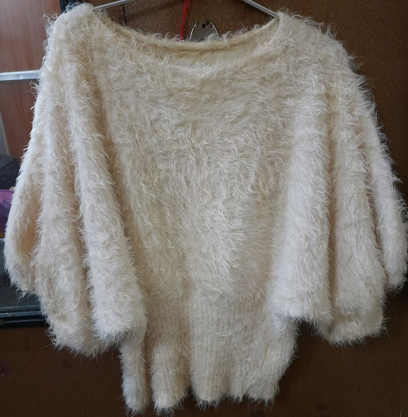 White Fur Top