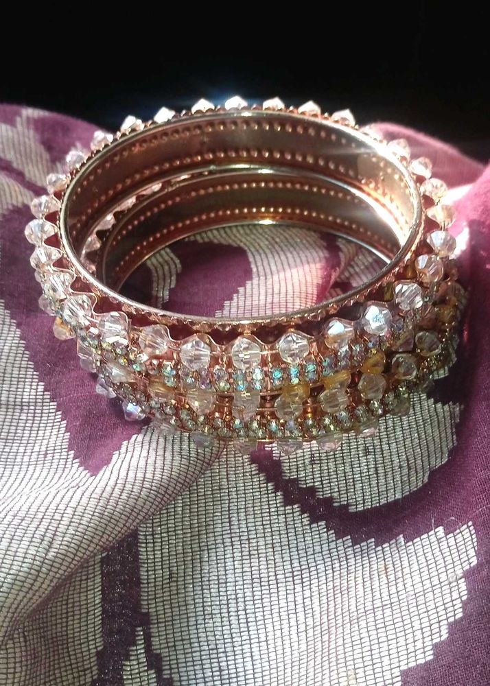 Crystal Bangle Set