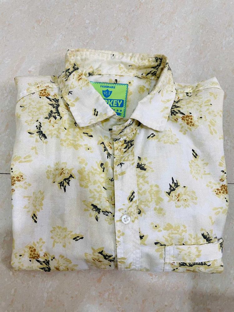 Floral Print Shirt