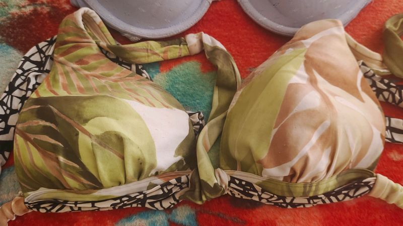 Pushup And Bikini Bra