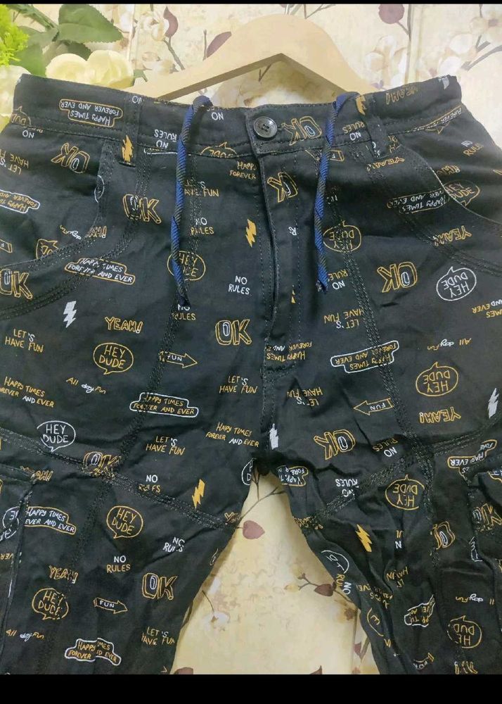 Best Capri For Boys All Over Print