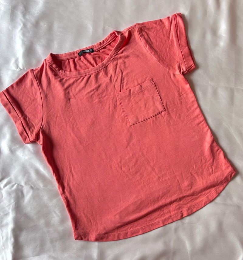 Coral Orange Tshirt