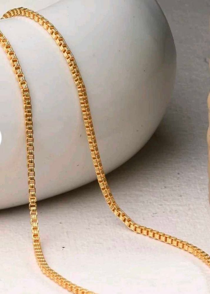Gold Plated Chain Unisex