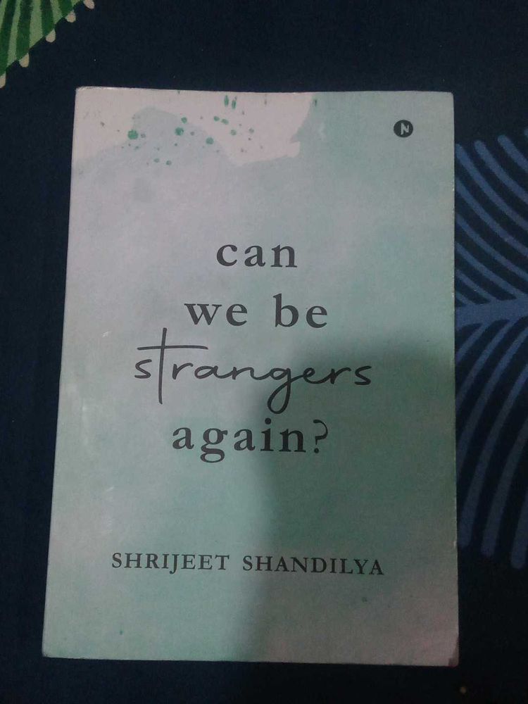 can we be strangers again book