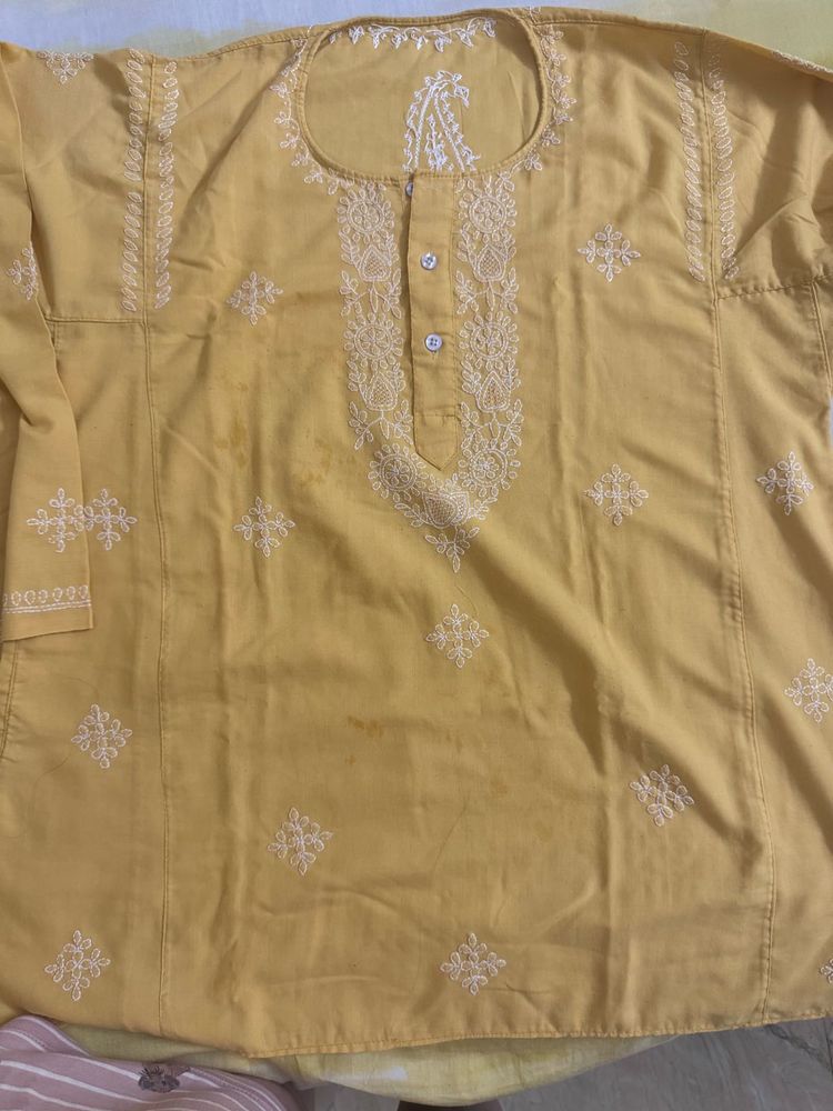 Yellow Kurti