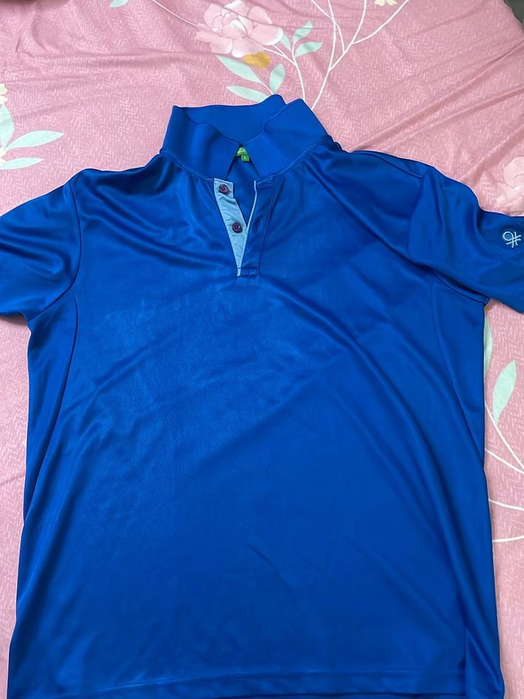 UCB Blue Polo Tshirt