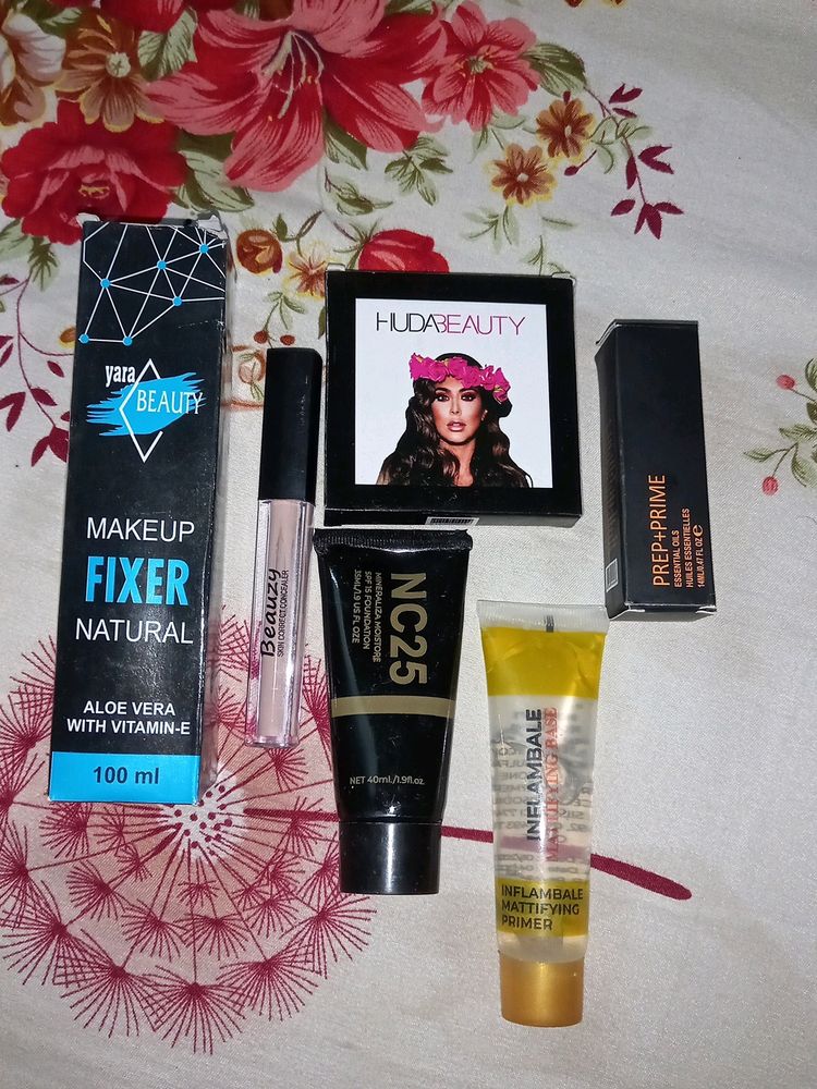 All Set Makeup Combo .1.Foundation2.Primer3. Conse