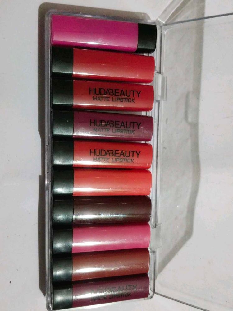 Huda Beauty Matte Lipsticks 10 piece available