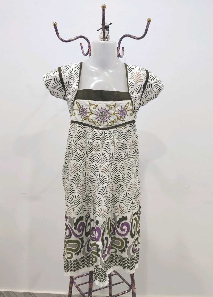 Printed Cotton Dress