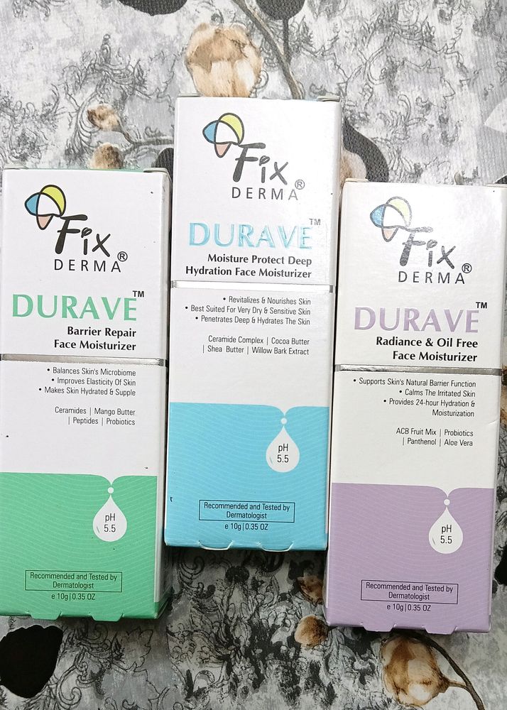 Pack Of 3 Moisturizers