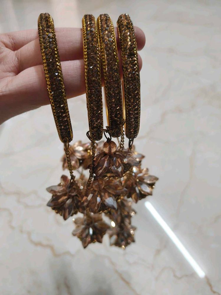 Sparkling Bangle Set