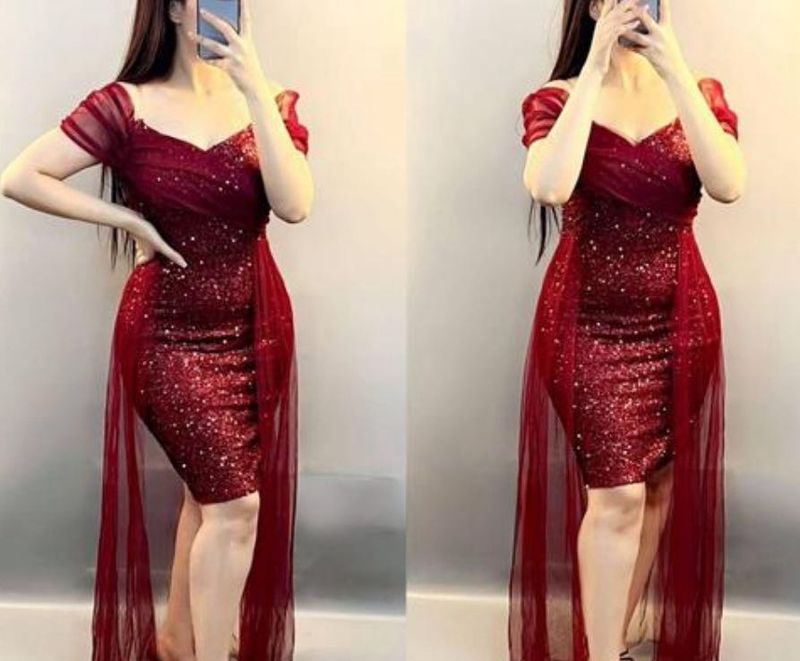 Red Boycon ❤️Dress