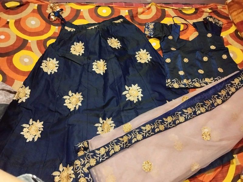 Embroidered Lehenga Choli Set
