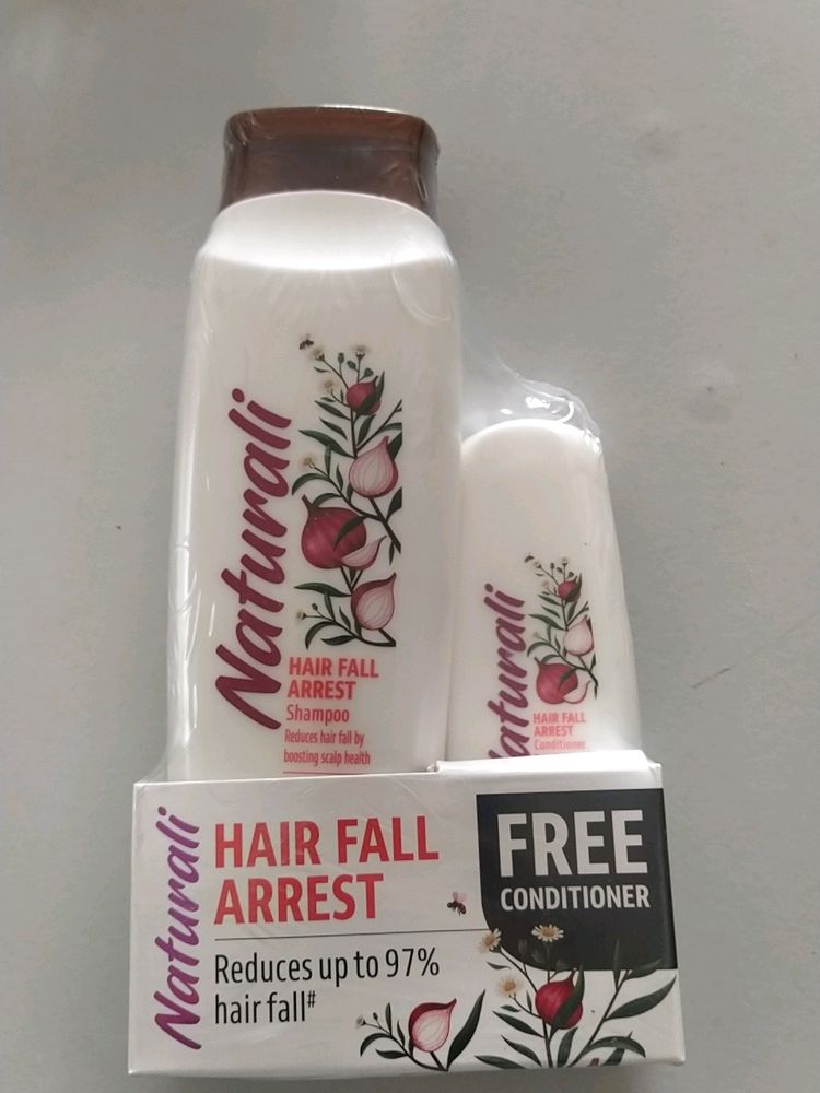 Naturali Hair Fall Arrest Shampoo, FREE Conditioner