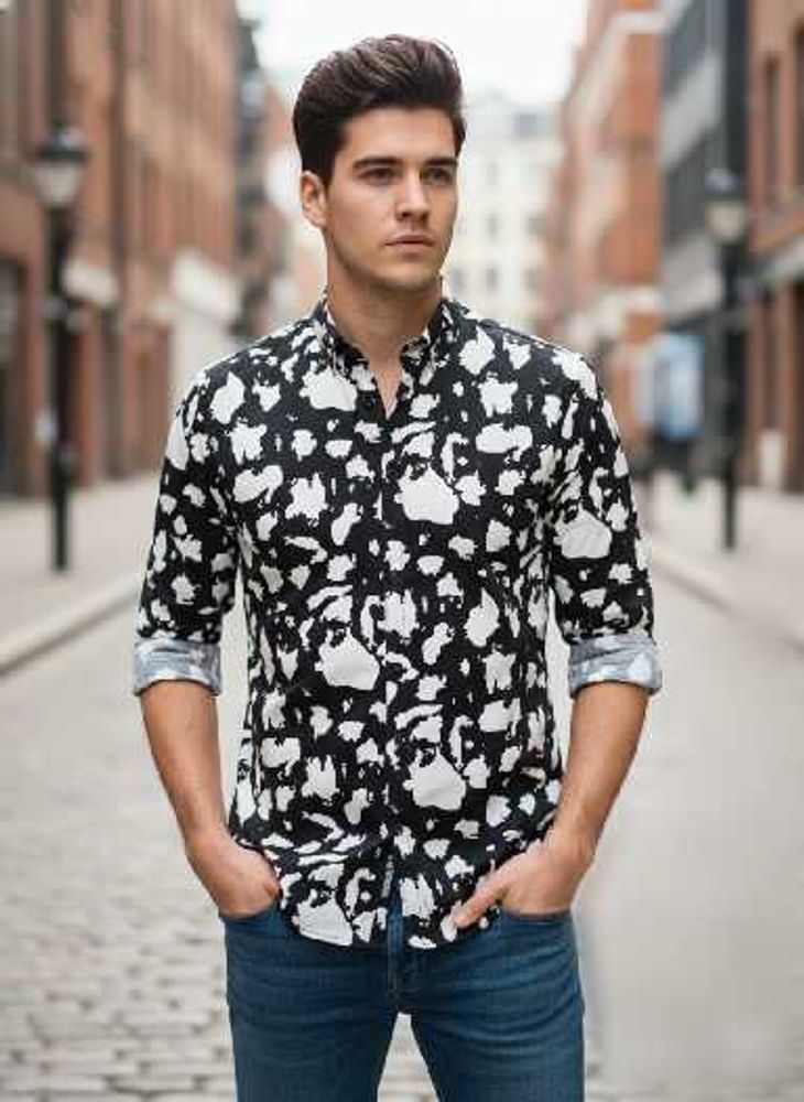 Stylish Printed Shirt new shir