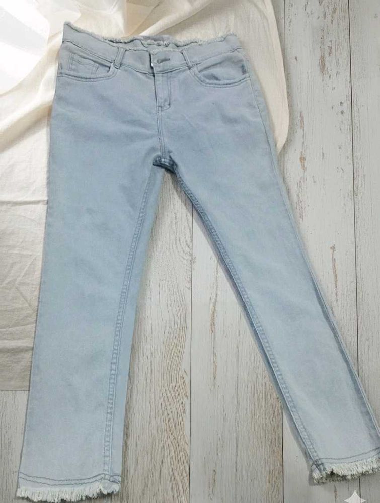 Light Wash Denim Jeans