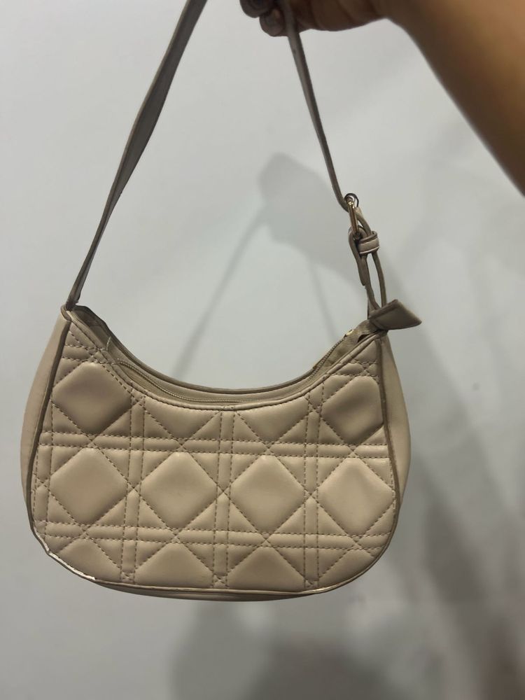 Max beige Shoulder Bag