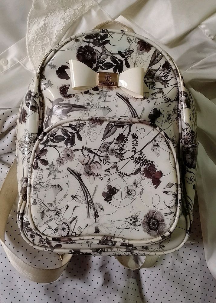 Floral Desgin Backpack | Bagmire |