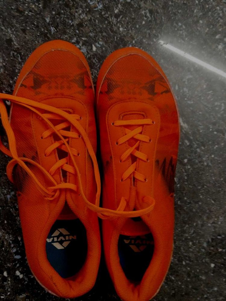 Orange Sport Shoes