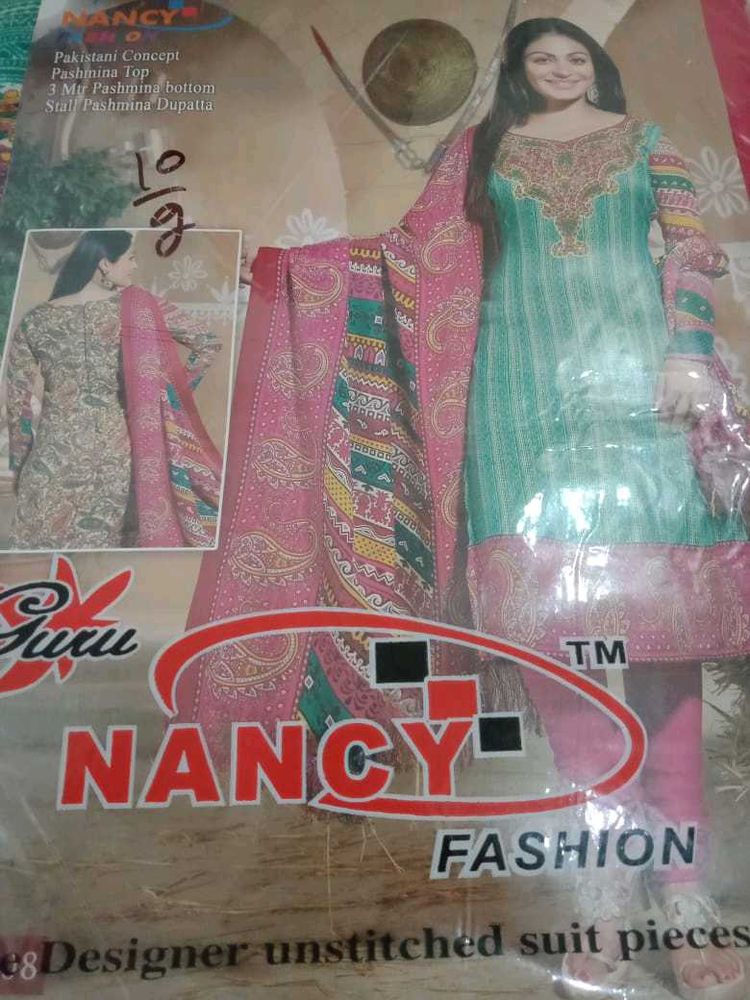 Nancy Fashion Unstitched Suit