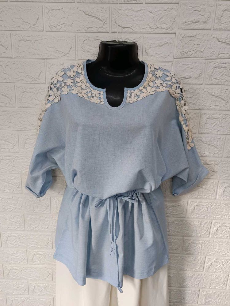 Imported Blue Top