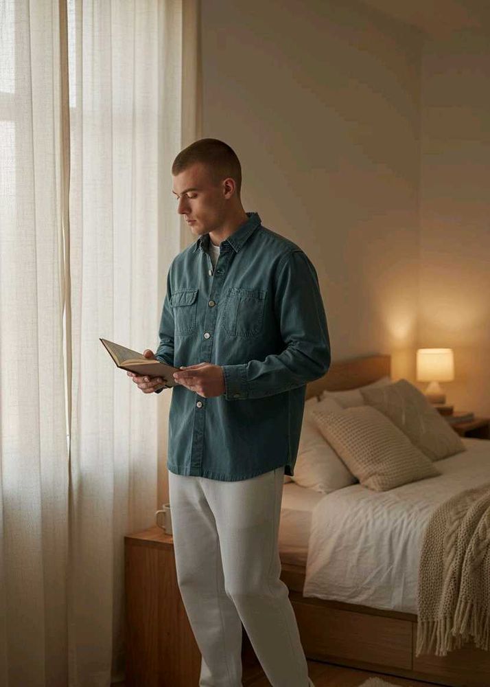 New 🔖Stylish Blue Denim Shirt