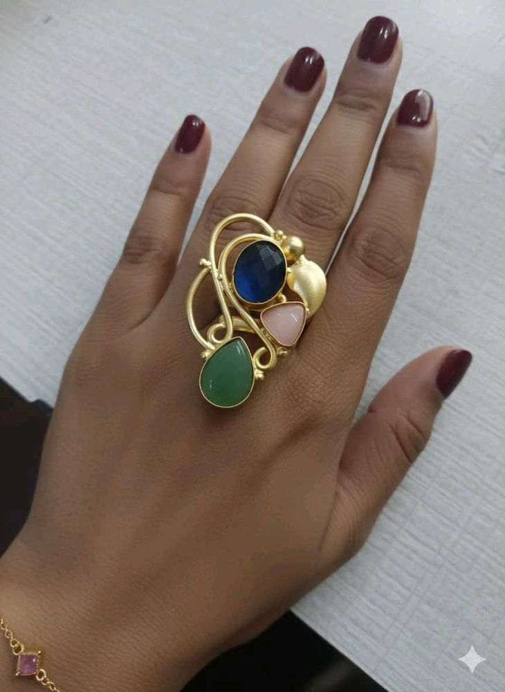 Statement Gemstone Ring