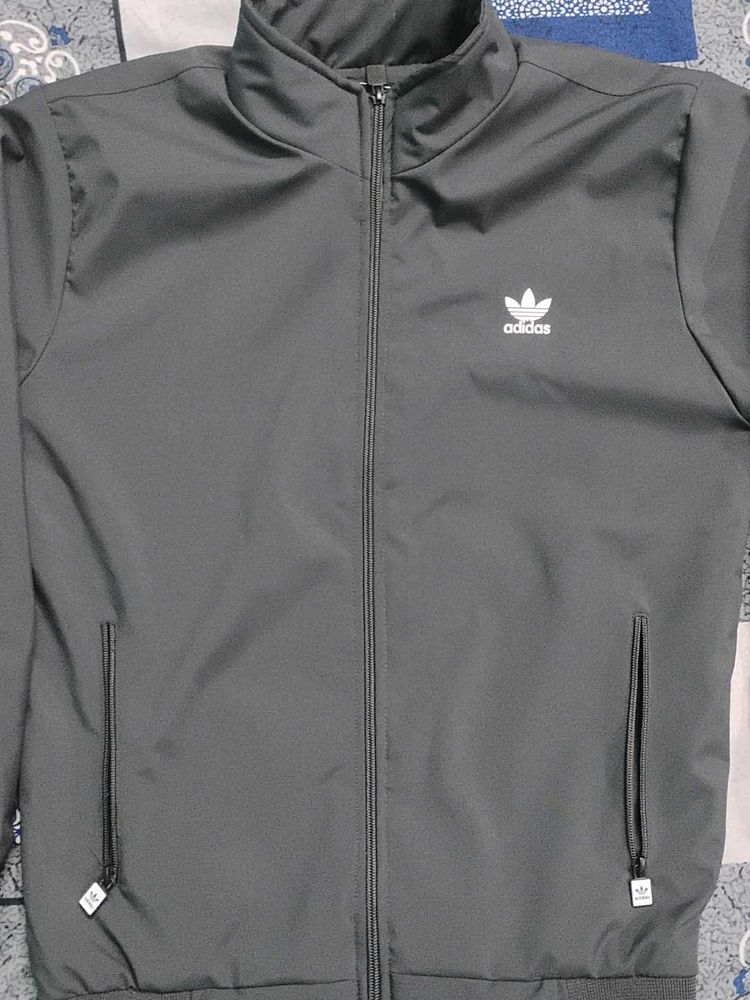 Adidas Gray Track Jacket