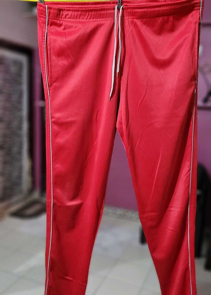 Red Track Pant