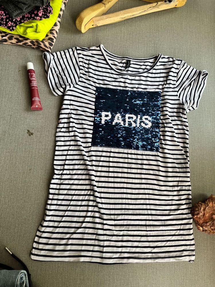 Striped Paris Tee