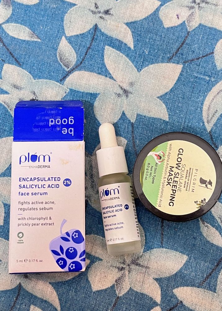 Plum &amp; Pilgrim Skincare Set