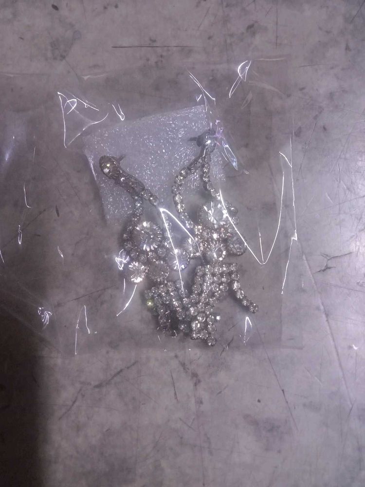 Snake Rhinestone Earrings