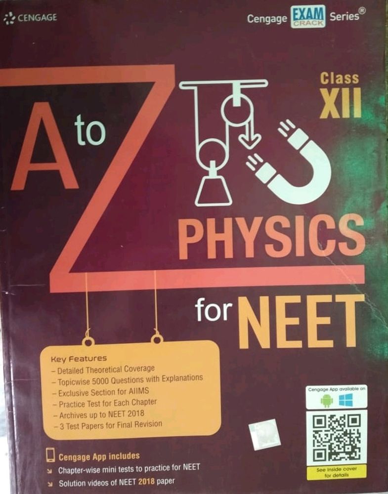 🔴 Class 12 Neet A To Z Cengage Physics Book New
