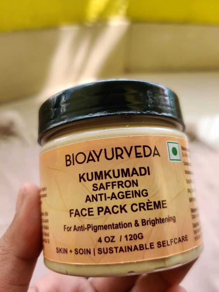 Bioayurveda Kumkumadi Saffron Anti Ageing Face Pack