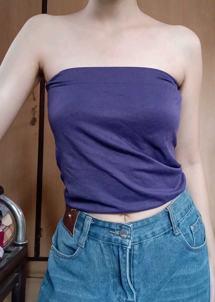 PRICE DROP-Purple Tube Top