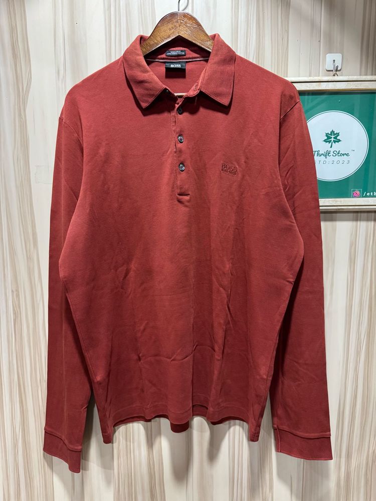 Hugo Boss Long Sleeves Polo TShirt