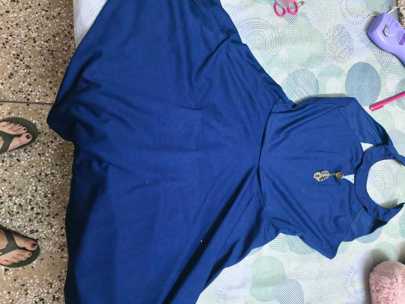 Cute Blue princess Dress for 6-8 years girl