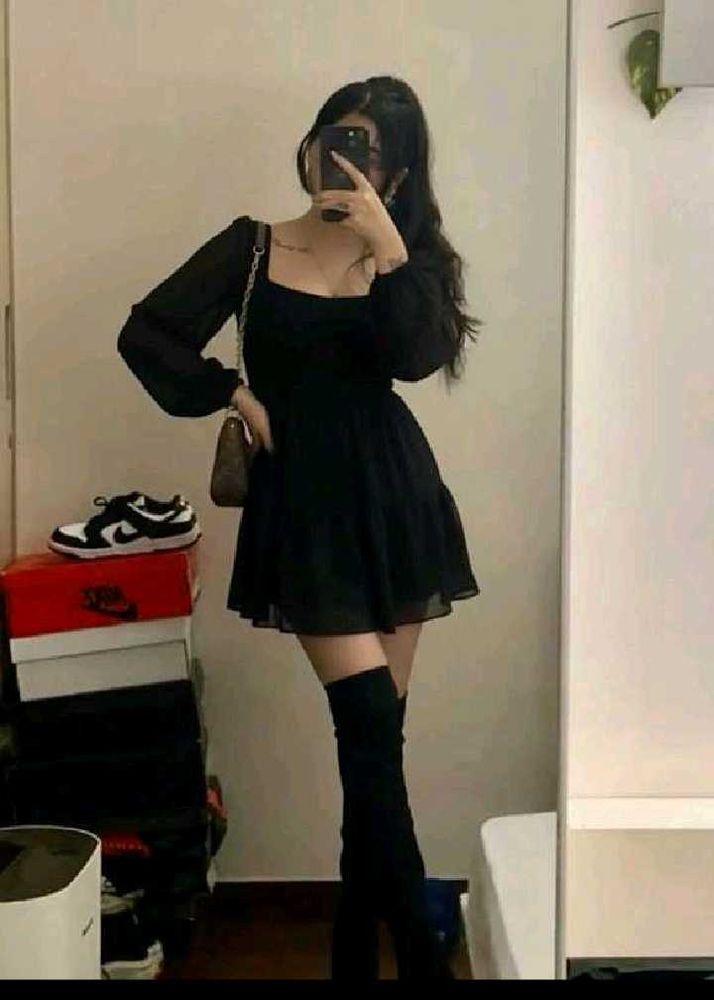 Chic Black Mini Dress