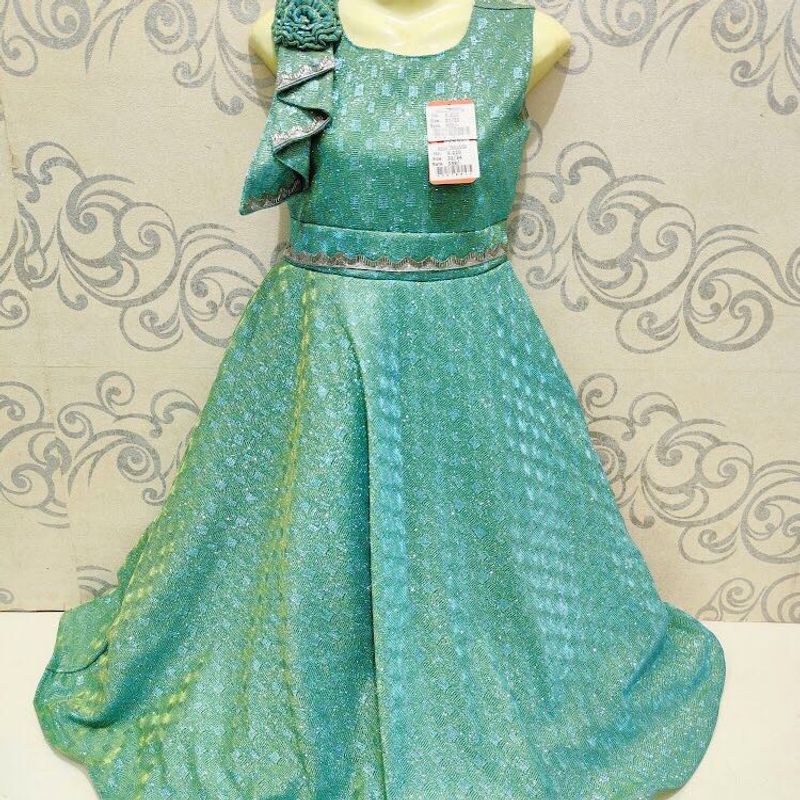 Girls Green Dress