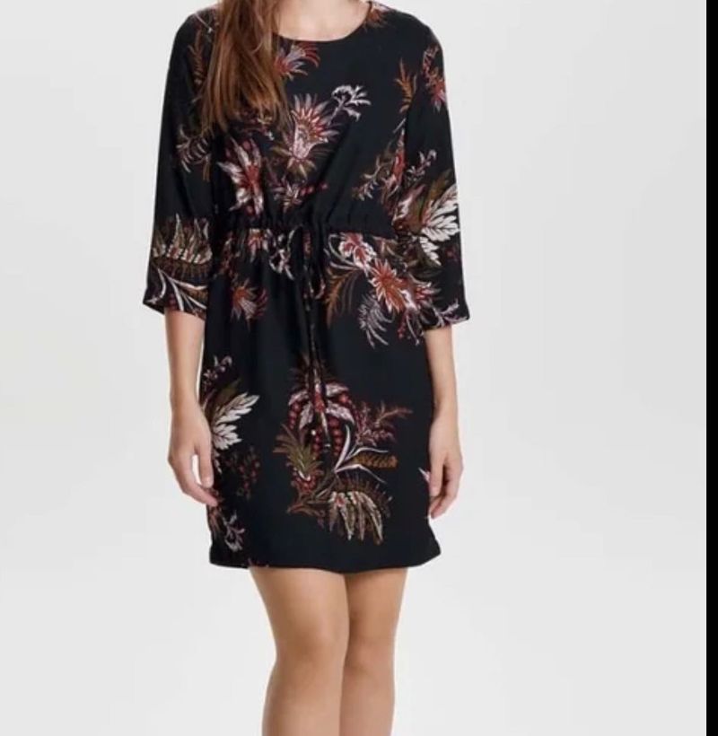 ONLY Floral Print Mini Dress