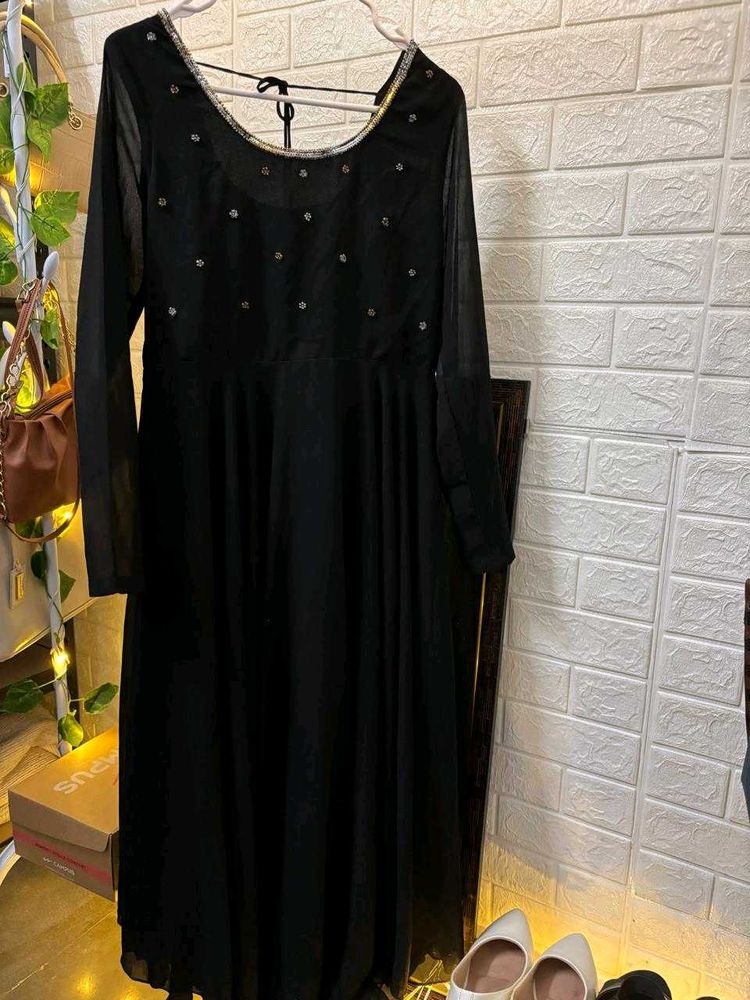 Classic Black Chudidar