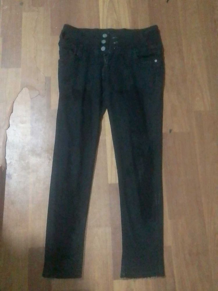 Black Denim Jeans For Girls Age 13 To 18