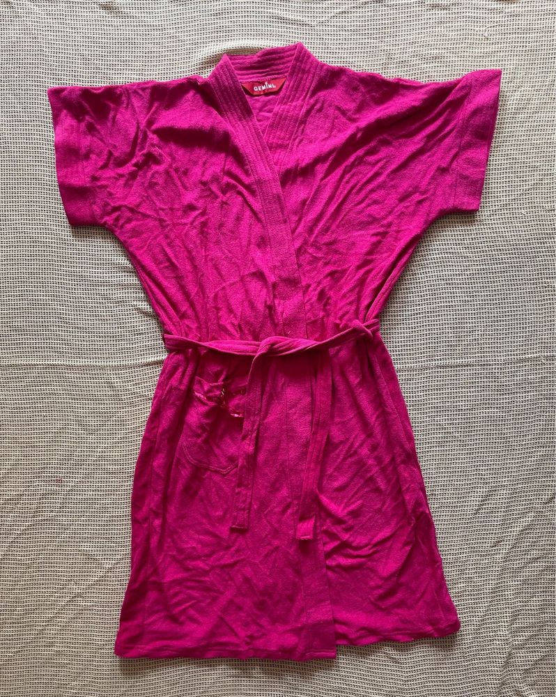 Pink Bathrobe