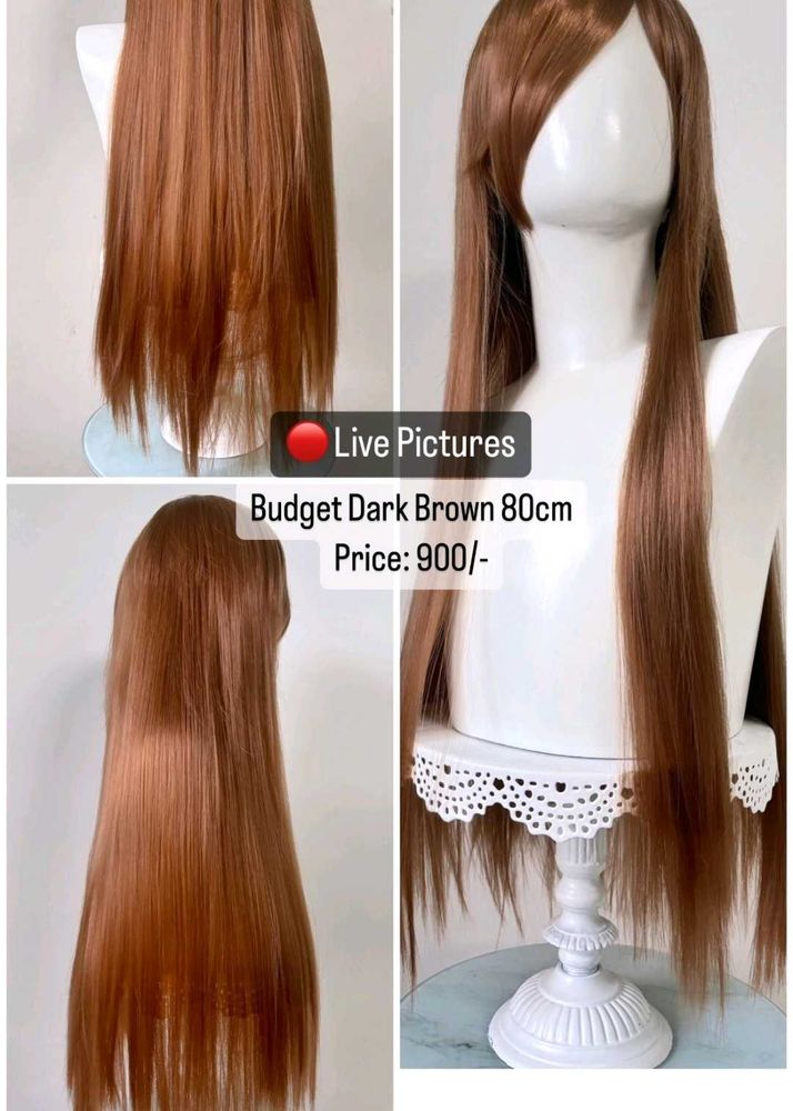 wavy brown wig