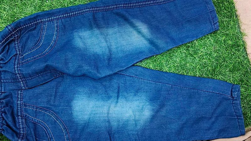 Stylish Kids Blue Denim Jeans