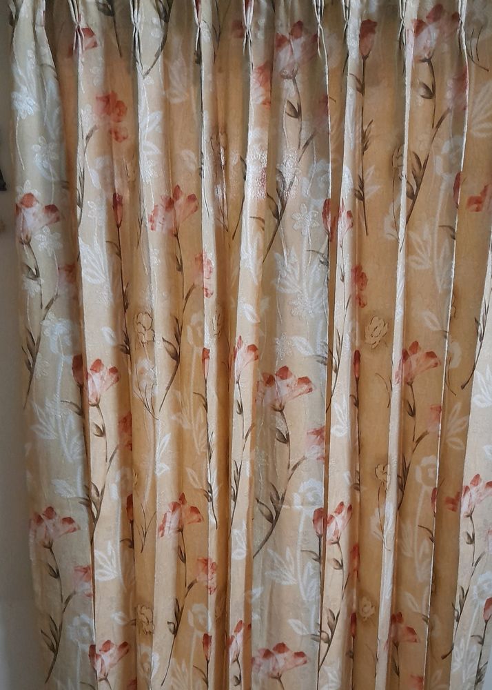 Silk Door Curtains